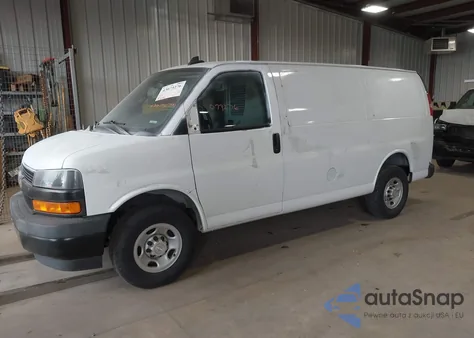 2019 Chevrolet Express G2500 from USA, damaged, VIN 1GCWGAFP9K1332693